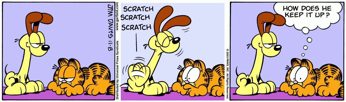 Garfield, November 8, 2003