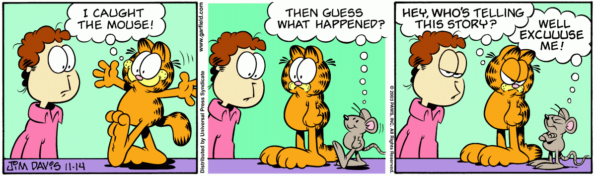 Garfield, November 14, 2003