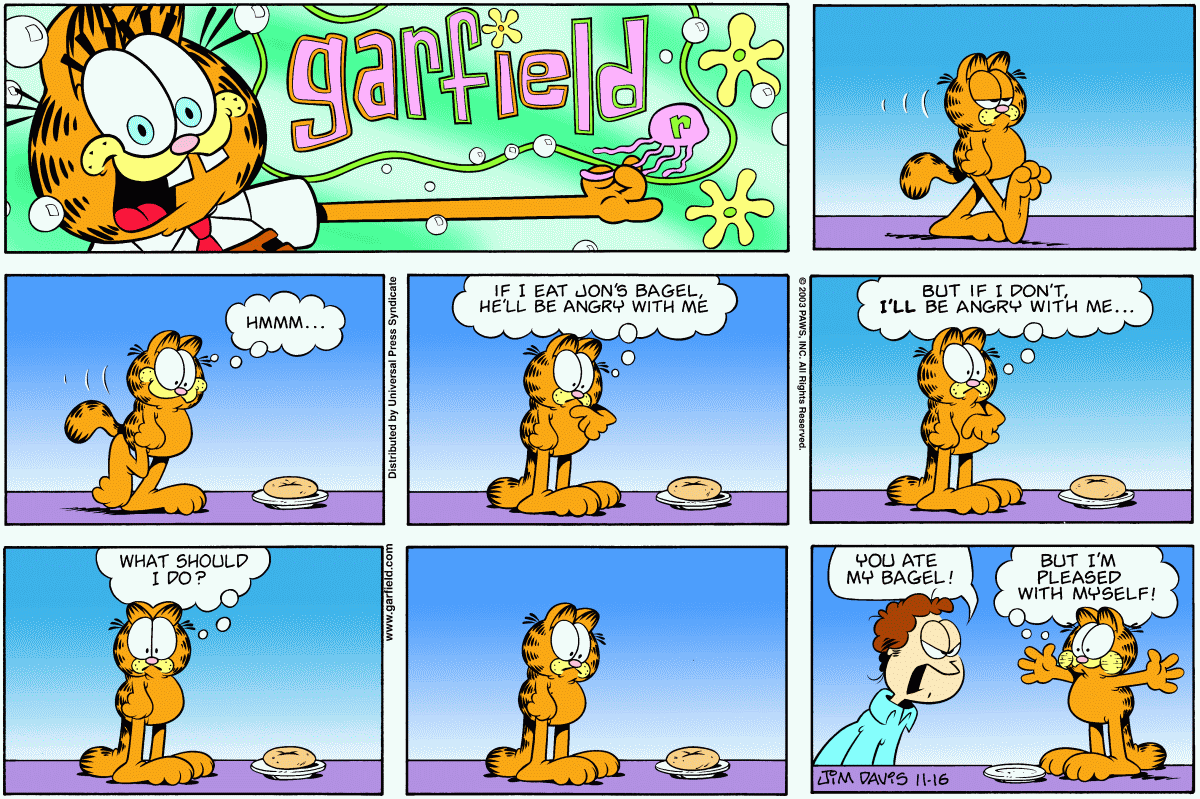 Garfield, November 16, 2003