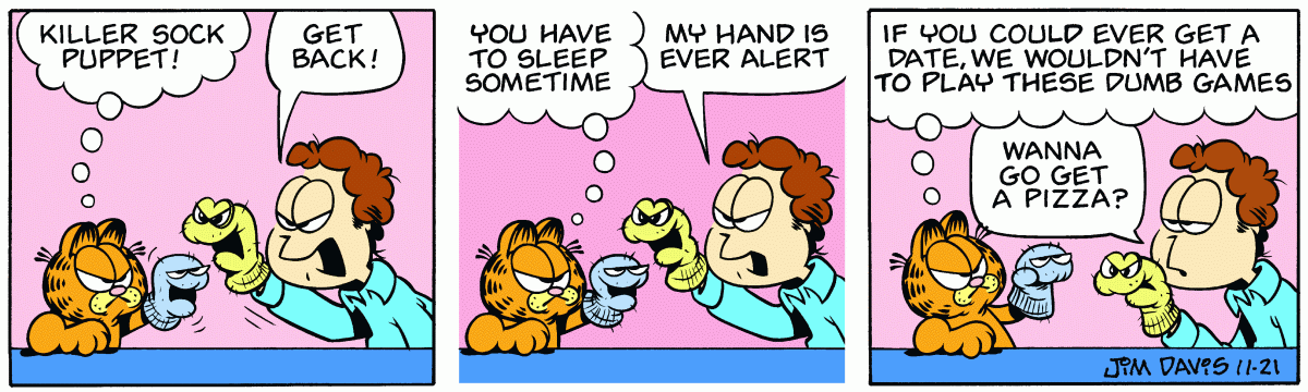 Garfield, November 21, 2003