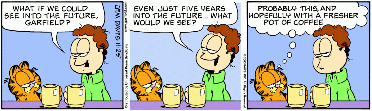 Garfield, November 25, 2003