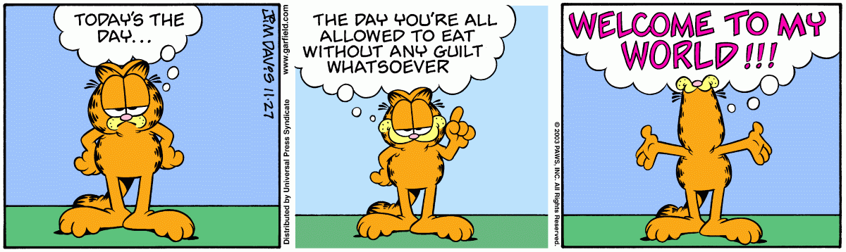 Garfield, November 27, 2003