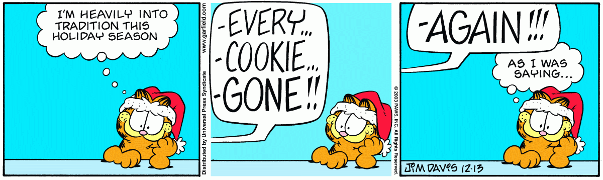 Garfield, December 13, 2003