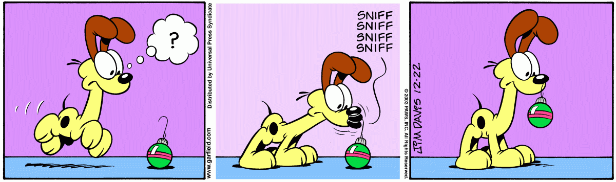 Garfield, December 22, 2003