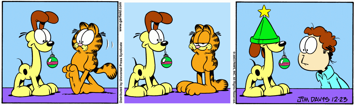 Garfield, December 23, 2003