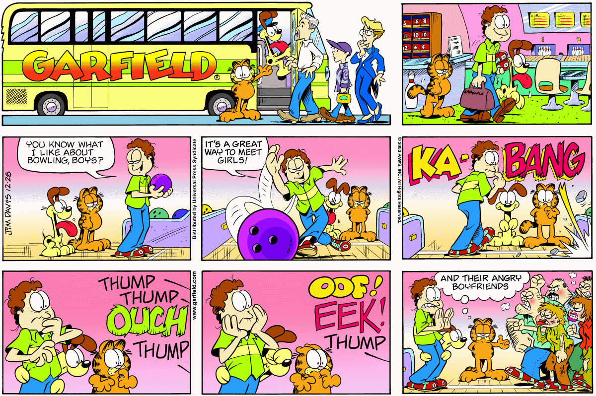 Garfield, December 28, 2003
