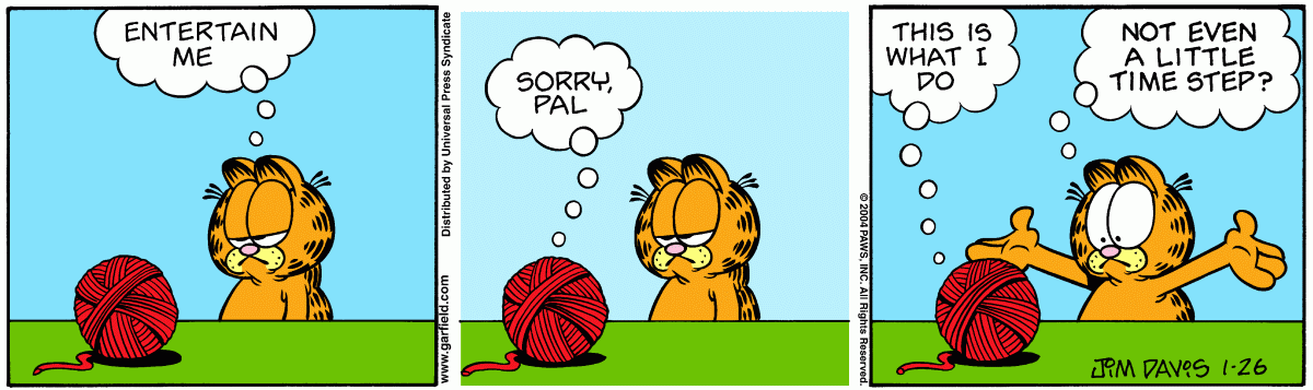 Garfield, January 26, 2004
