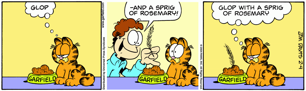 Garfield, February 4, 2004