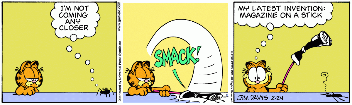 Garfield, February 24, 2004