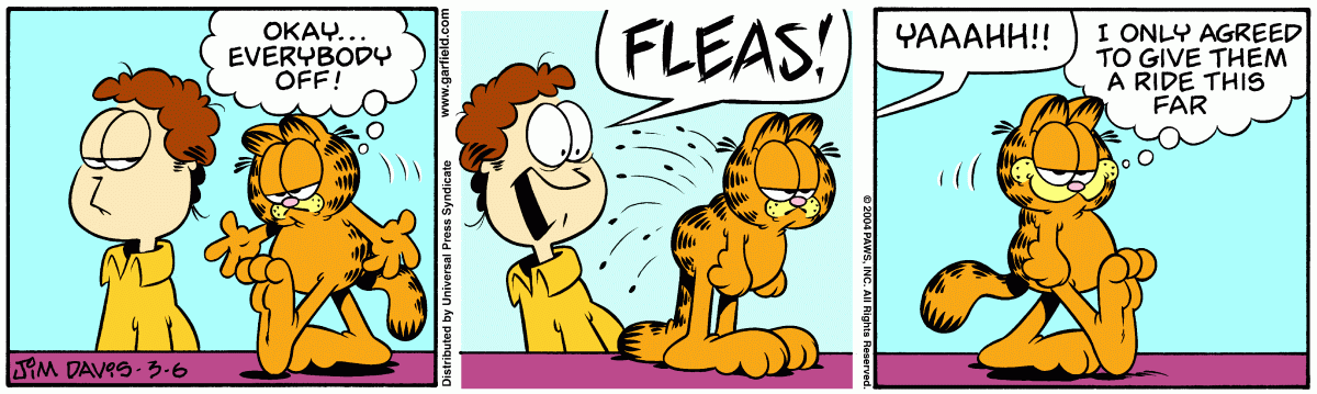Garfield, March 6, 2004