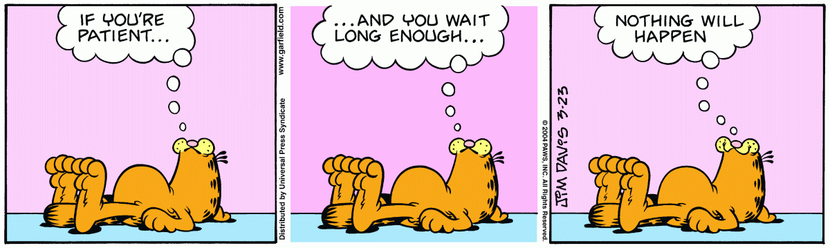 Garfield, March 23, 2004