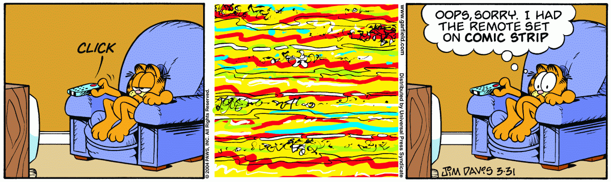 Garfield, March 31, 2004