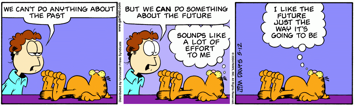 Garfield, May 12, 2004