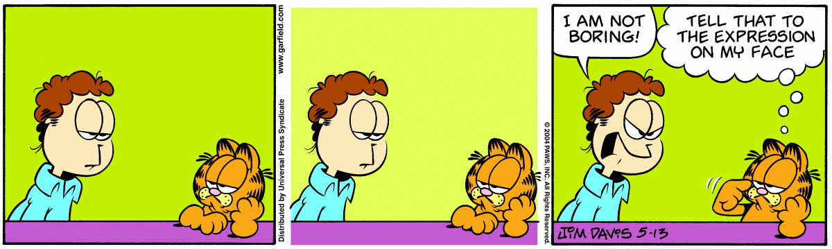 Garfield, May 13, 2004