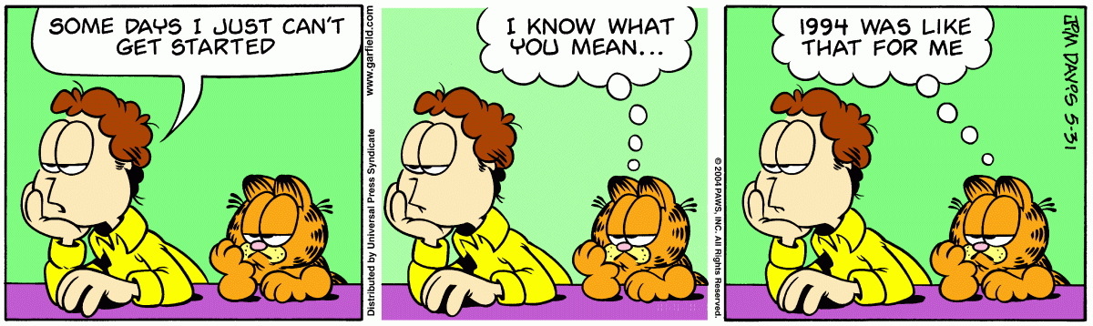 Garfield, May 31, 2004