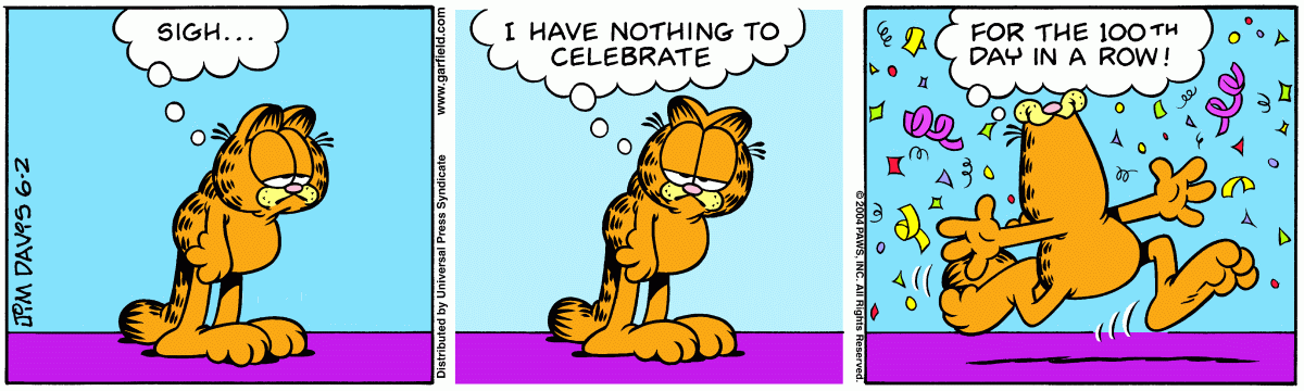 Garfield, June 2, 2004