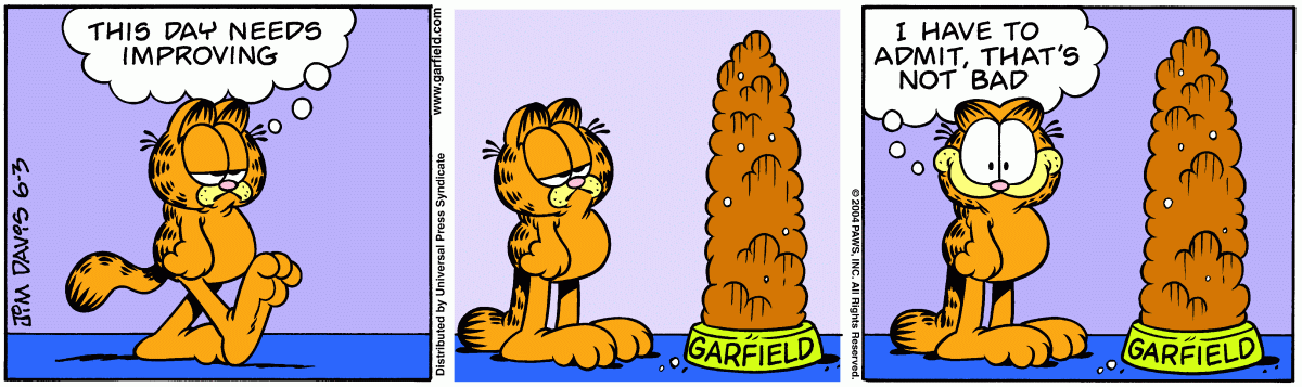 Garfield, June 3, 2004