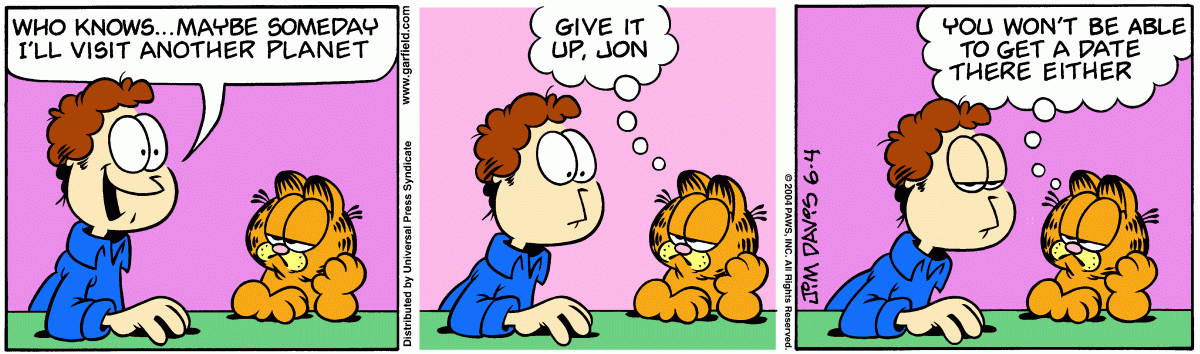 Garfield, June 4, 2004