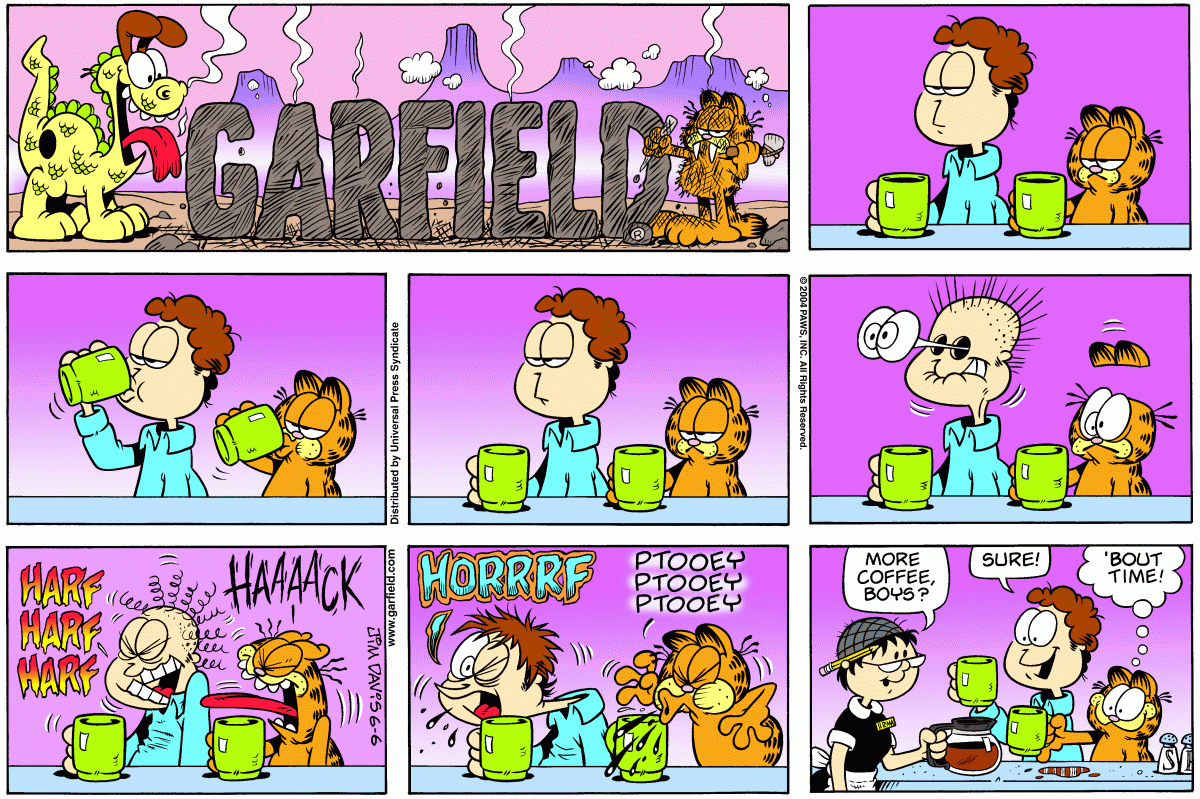 Garfield, June 6, 2004