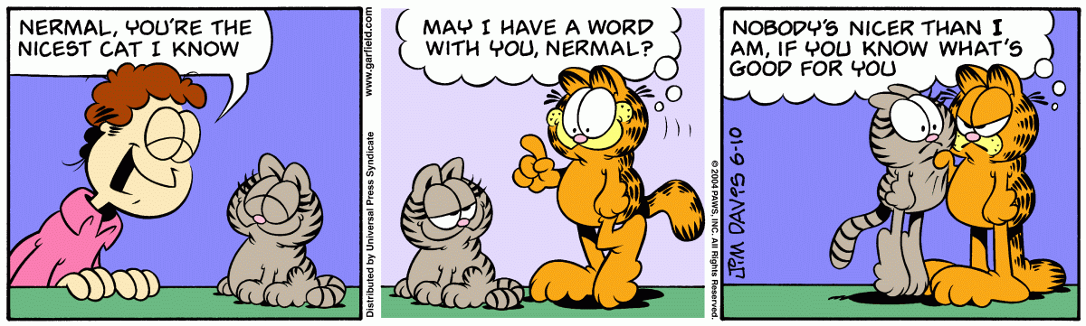 Garfield, June 10, 2004