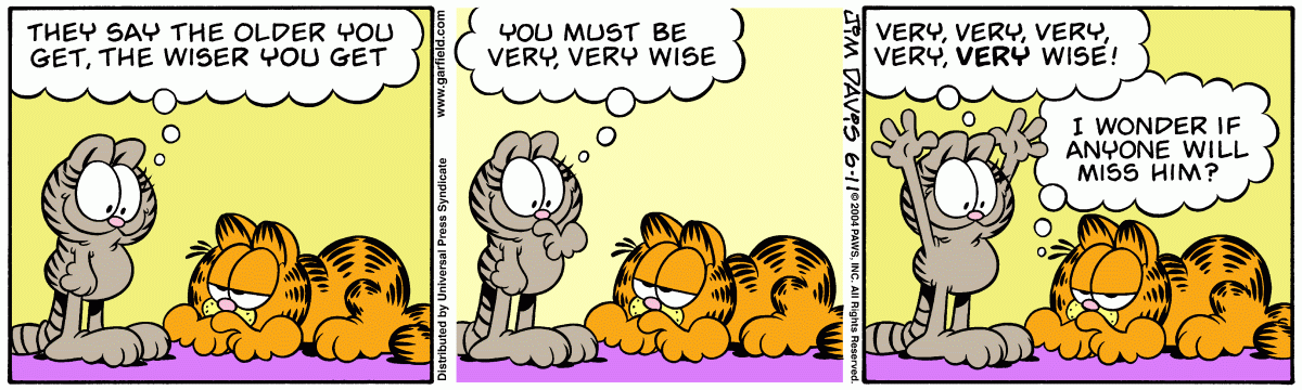 Garfield, June 11, 2004