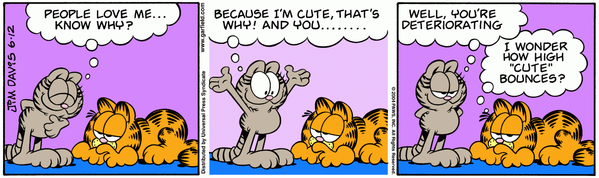 Garfield, June 12, 2004
