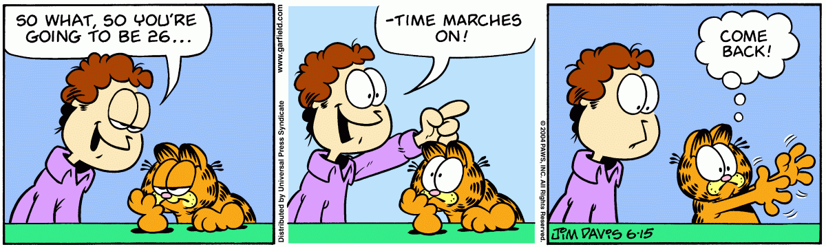 Garfield, June 15, 2004