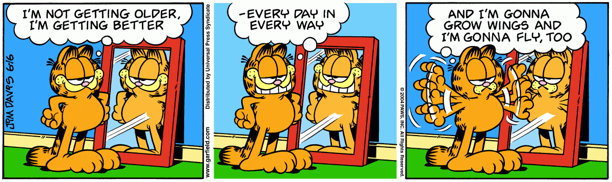 Garfield, June 16, 2004