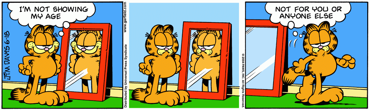 Garfield, June 18, 2004