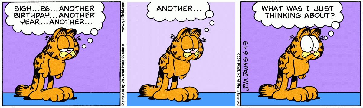 Garfield, June 19, 2004