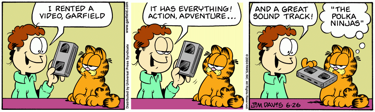 Garfield, June 26, 2004