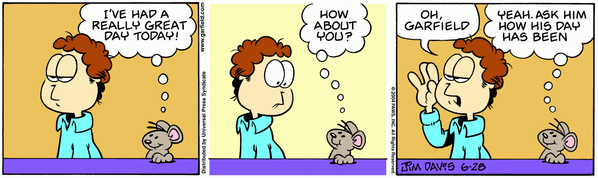 Garfield, June 28, 2004