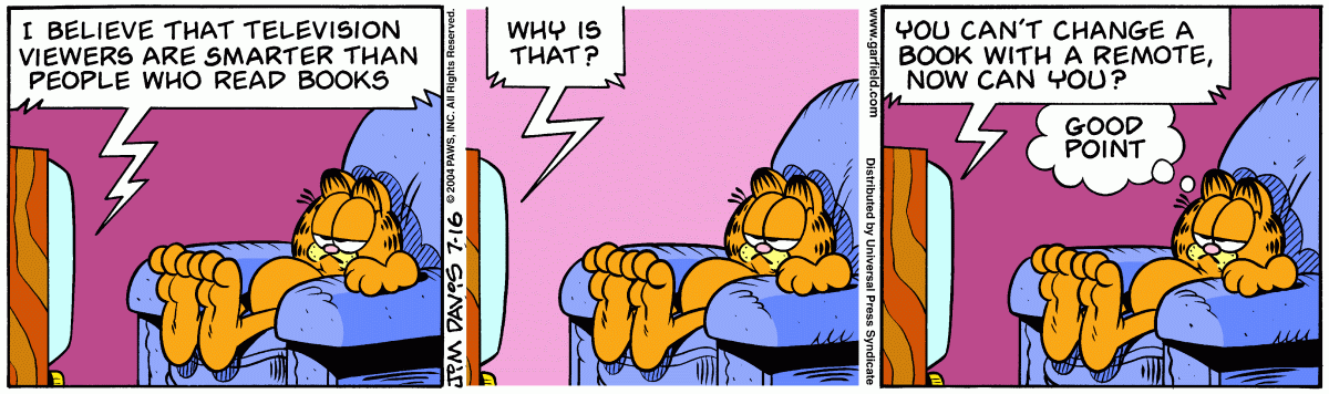 Garfield, July 16, 2004