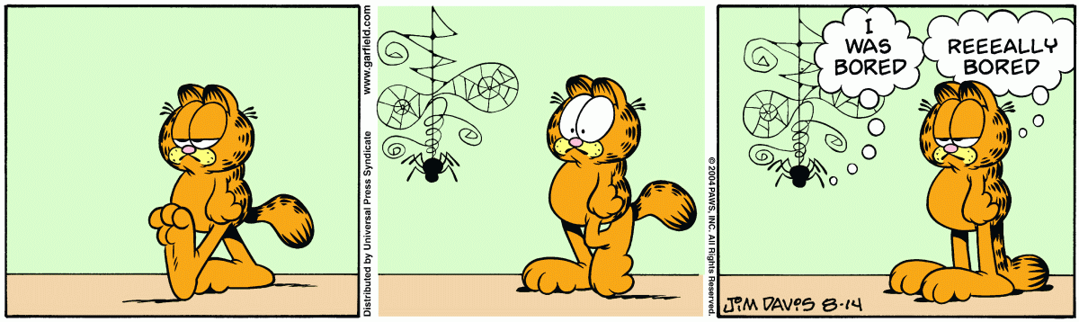 Garfield, August 14, 2004