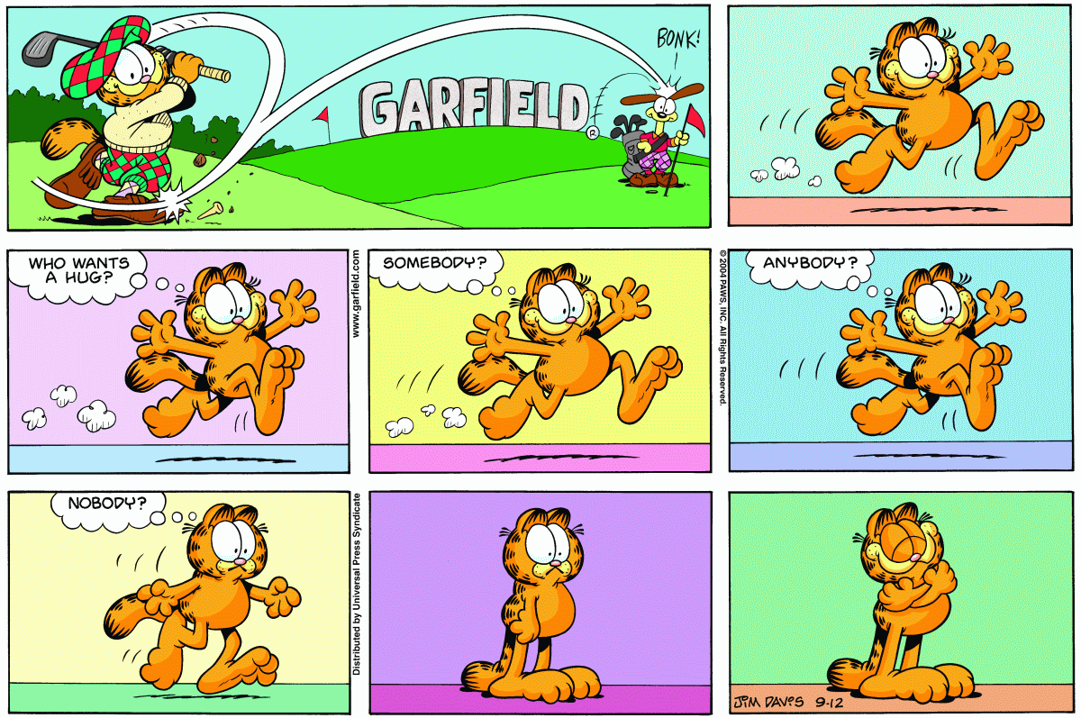 Garfield, September 12, 2004