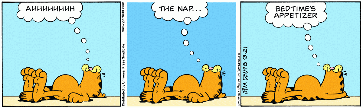 Garfield, September 21, 2004