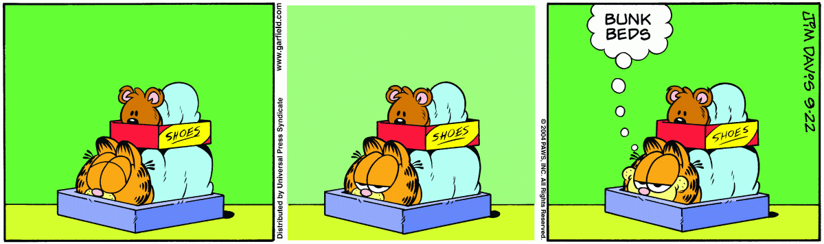 Garfield, September 22, 2004