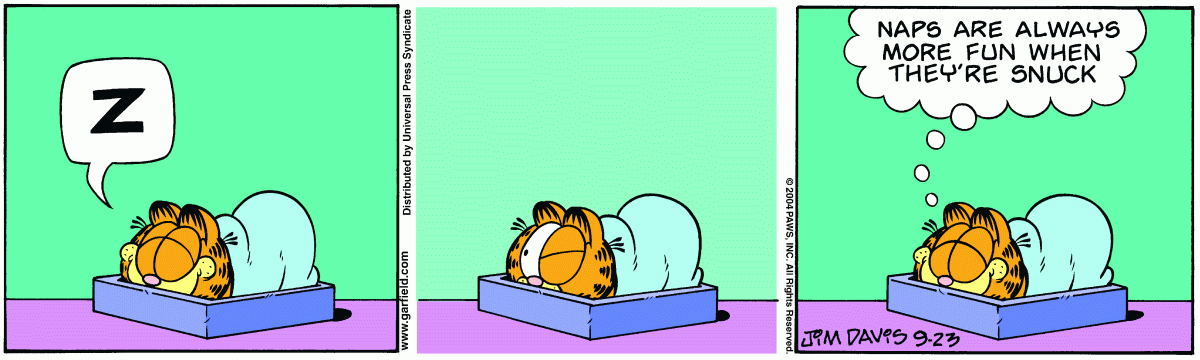 Garfield, September 23, 2004