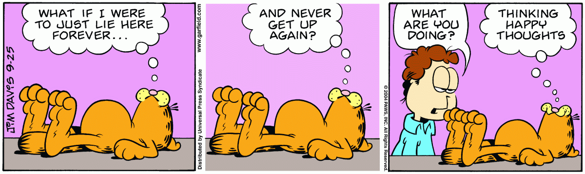 Garfield, September 25, 2004