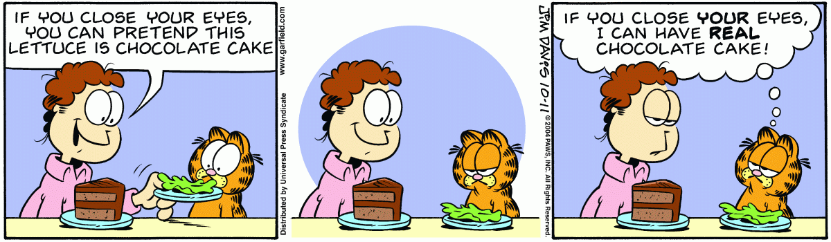 Garfield, October 11, 2004