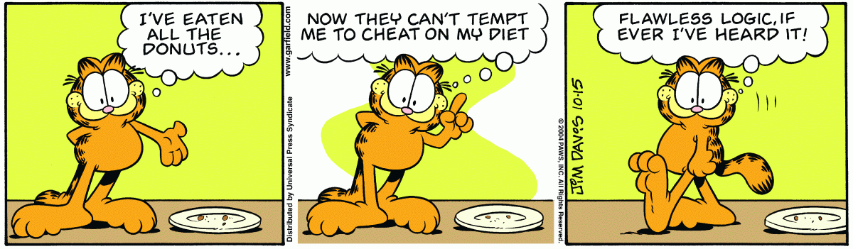 Garfield, October 15, 2004