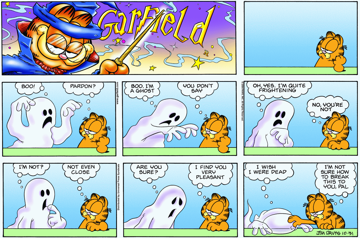 Garfield, October 31, 2004