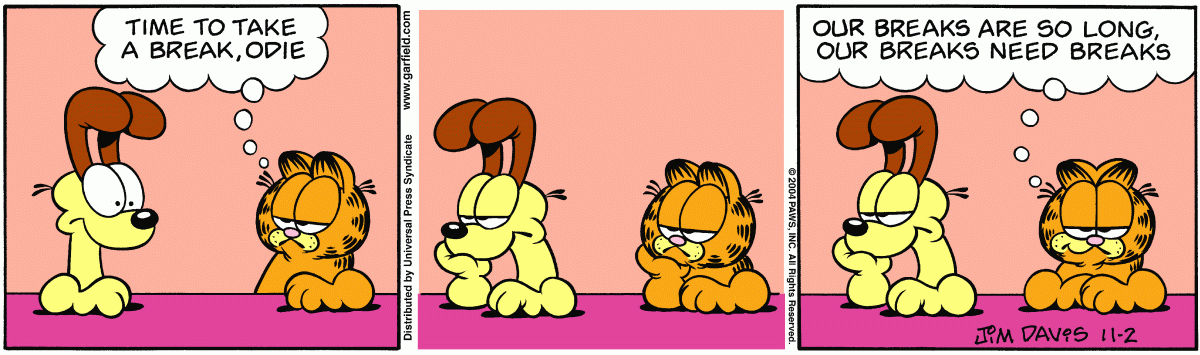 Garfield, November 2, 2004