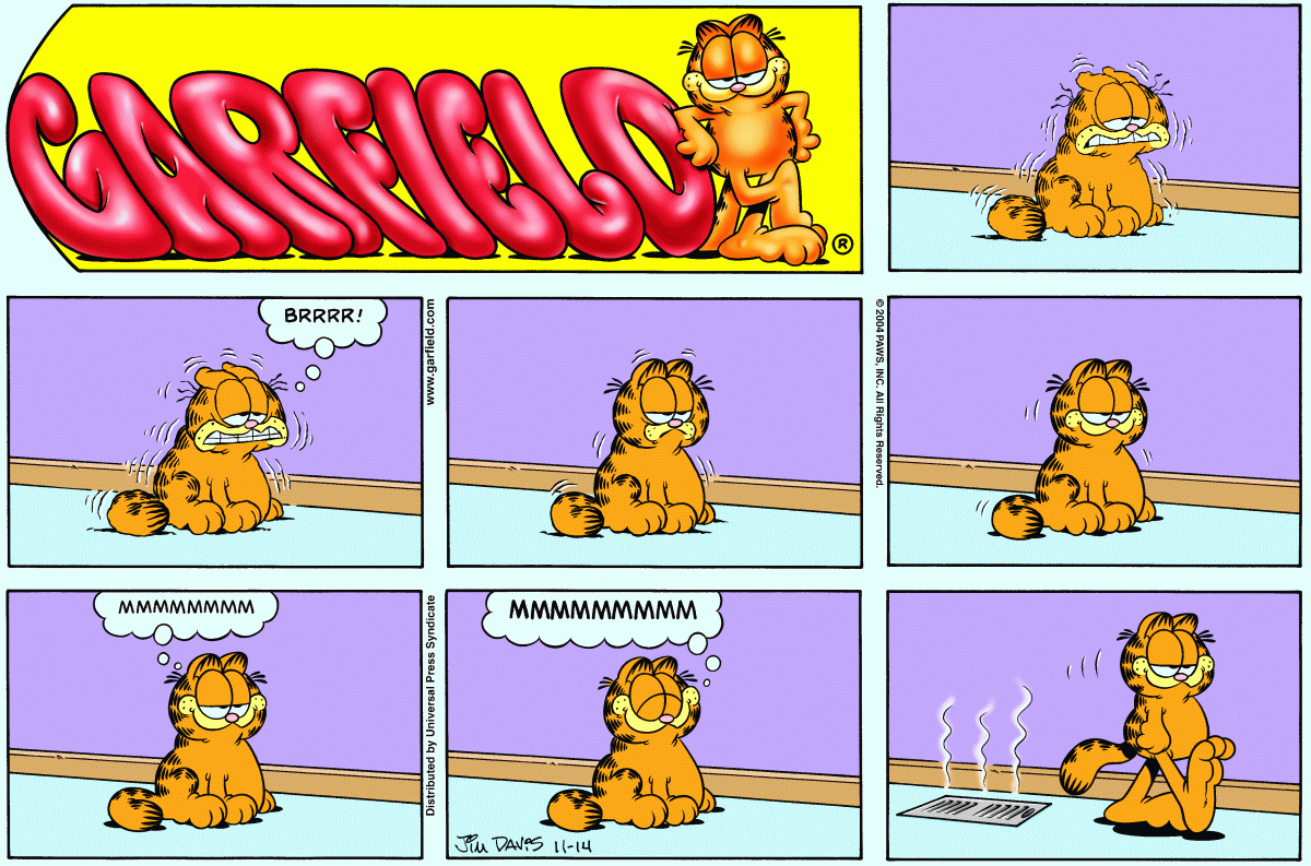 Garfield, November 14, 2004