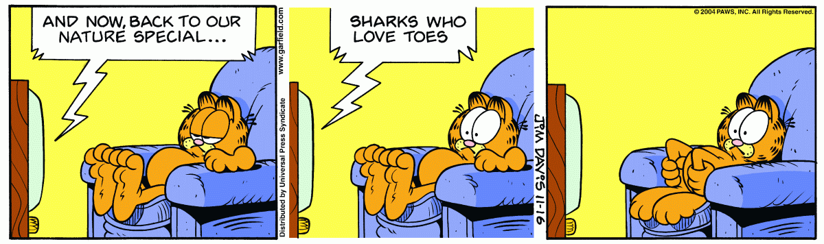 Garfield, November 16, 2004