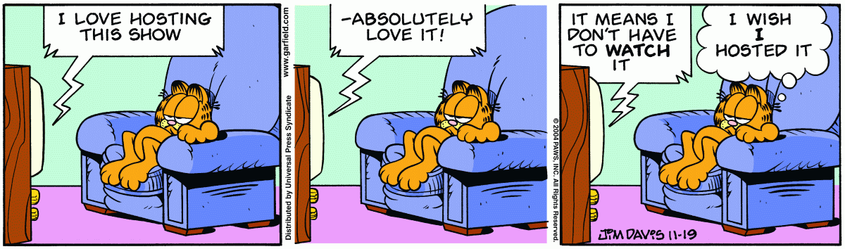 Garfield, November 19, 2004