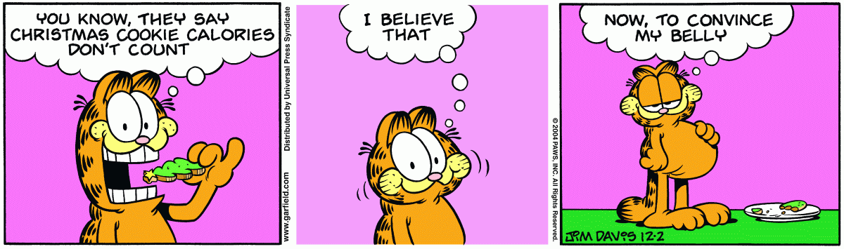 Garfield, December 2, 2004