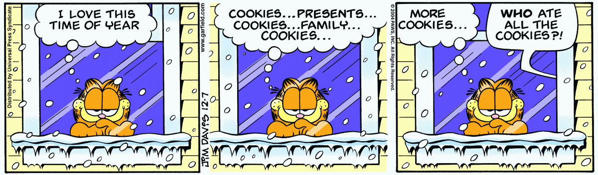 Garfield, December 7, 2004