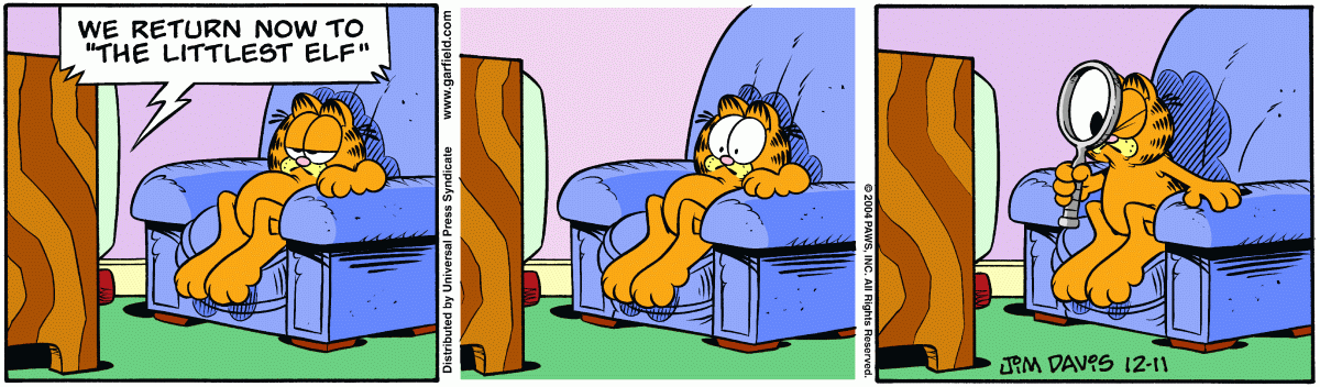 Garfield, December 11, 2004
