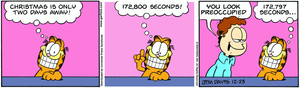 Garfield, December 23, 2004